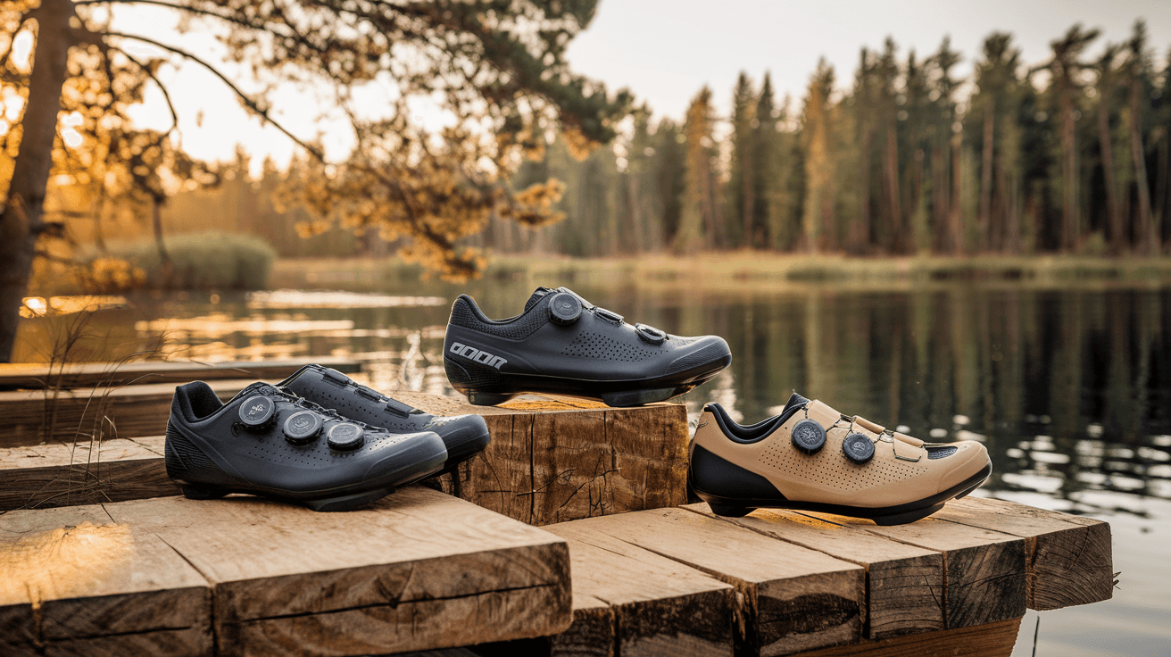 Billede der illustrerer bedste cykelsko - friluftsliv og udstyr
