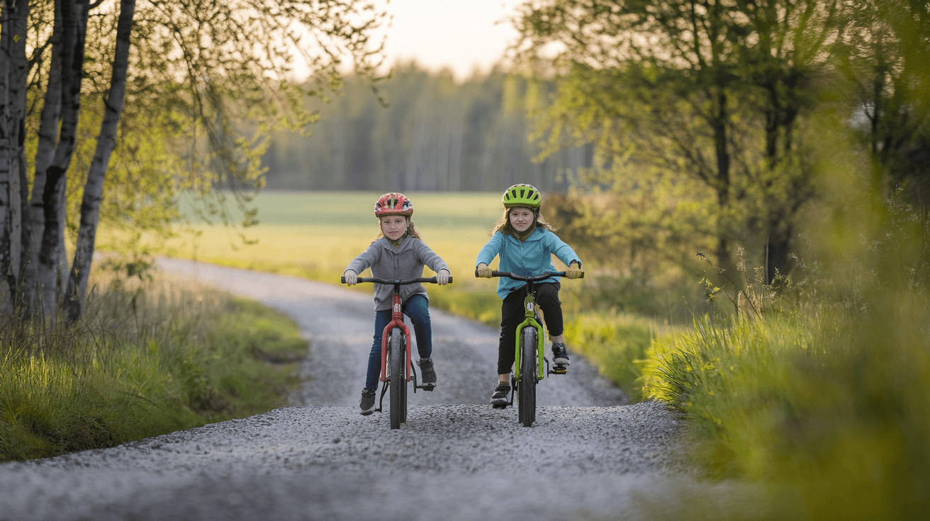 Billede der illustrerer bedste cykelhjelm børn - friluftsliv og udstyr