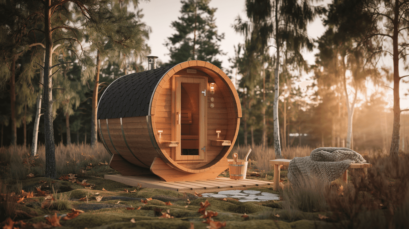 Billede der illustrerer bedste damp sauna - friluftsliv og udstyr