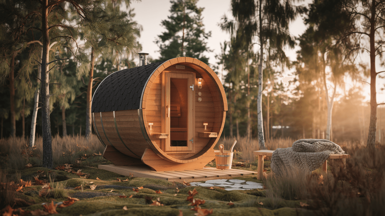 Billede der illustrerer bedste damp sauna - friluftsliv og udstyr