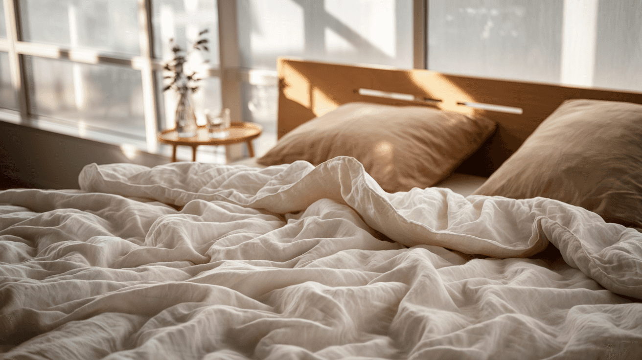 Billede der illustrerer bedste sommerdyne