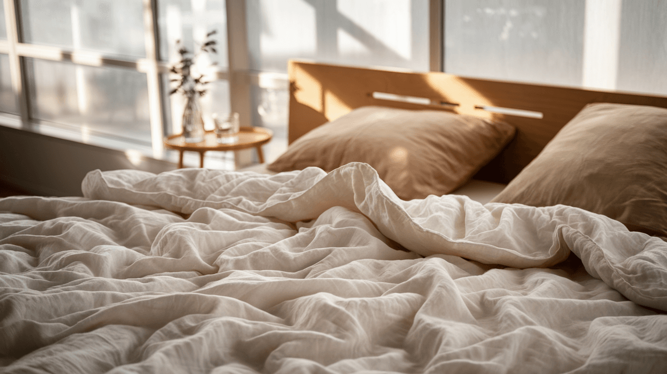 Billede der illustrerer bedste sommerdyne