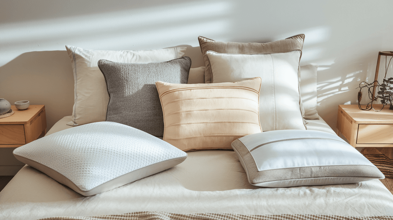 Billede der illustrerer bedste kølende hovedpude