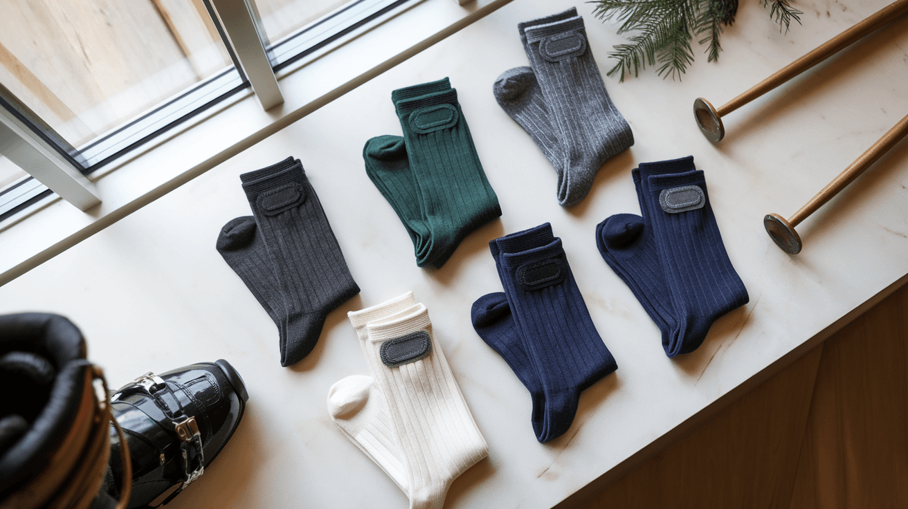 Billede der illustrerer bedste skistrømper