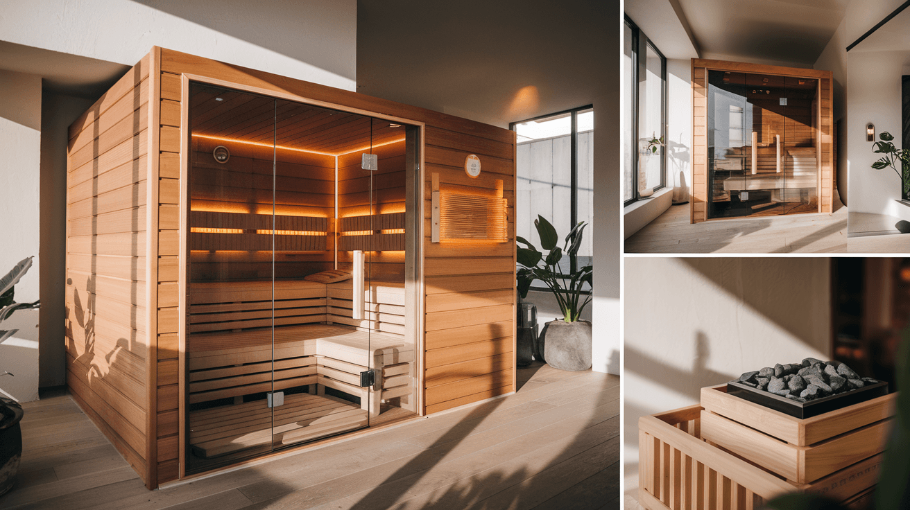 Billede der illustrerer bedste infrarød sauna