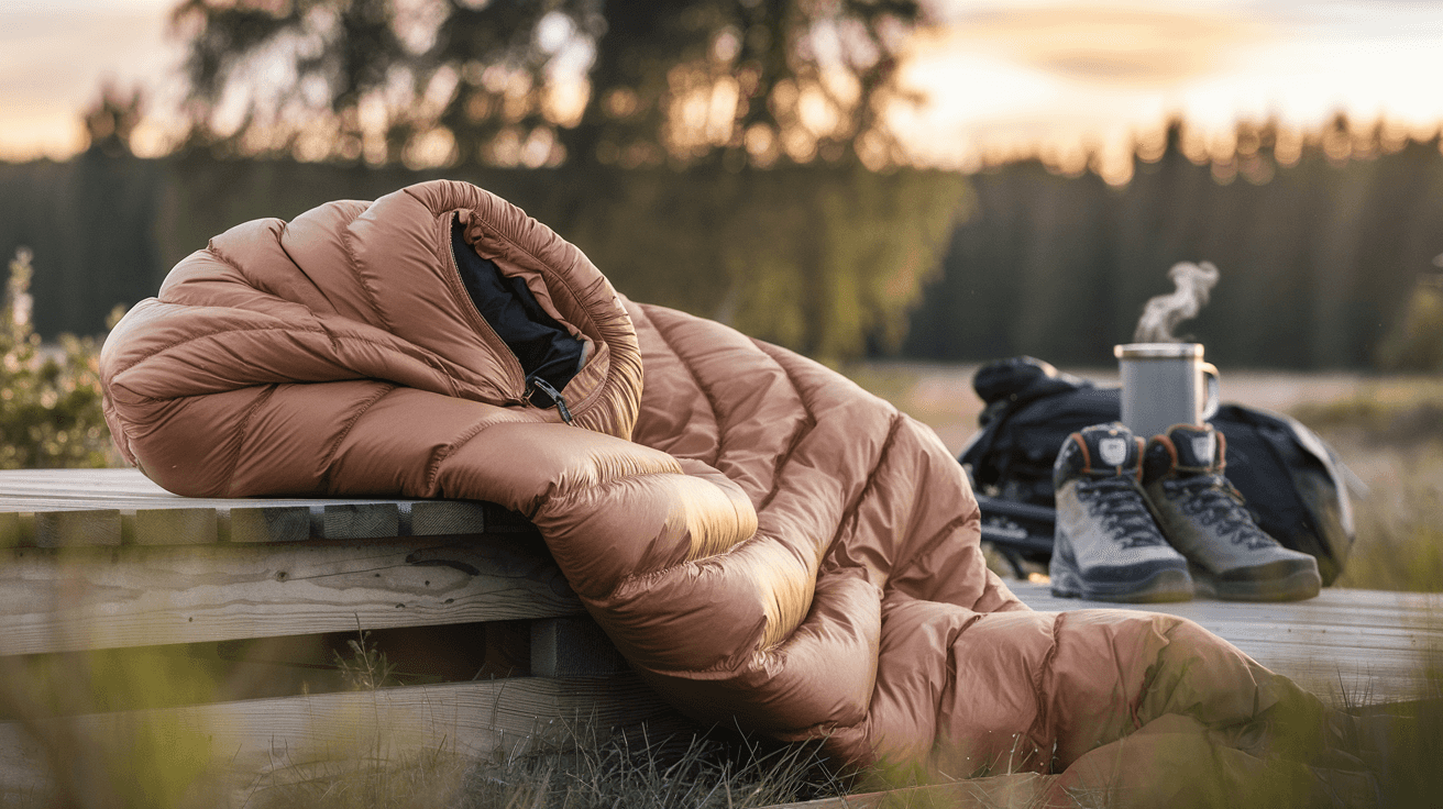 Billede der illustrerer bedste sommer sovepose test - friluftsliv og udstyr