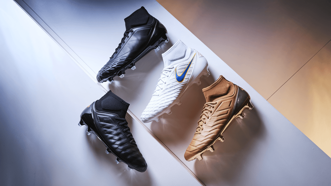 Billede der illustrerer bedste fodboldstøvler til brede