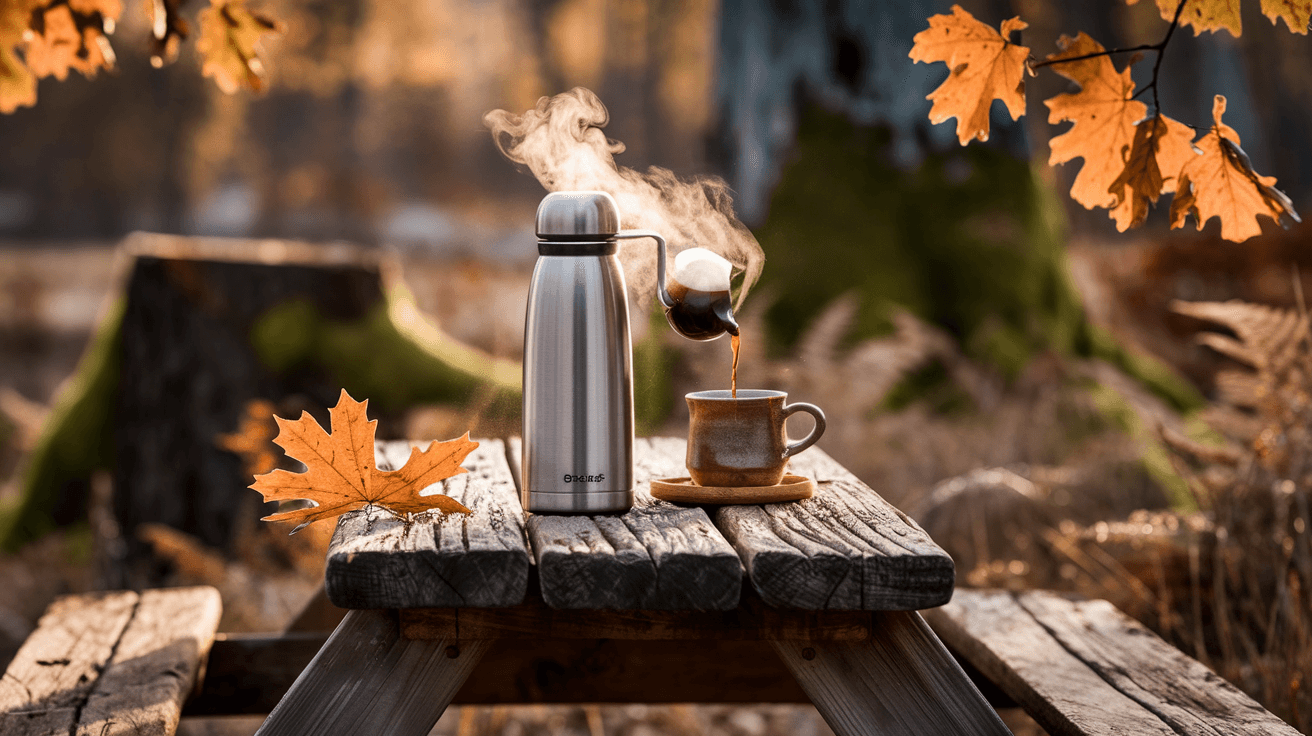 Billede der illustrerer bedste termokande til holde - friluftsliv og udstyr