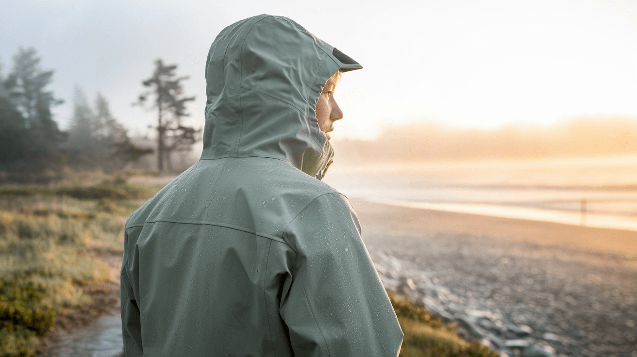Billede der illustrerer bedste skaljakke - friluftsliv og udstyr