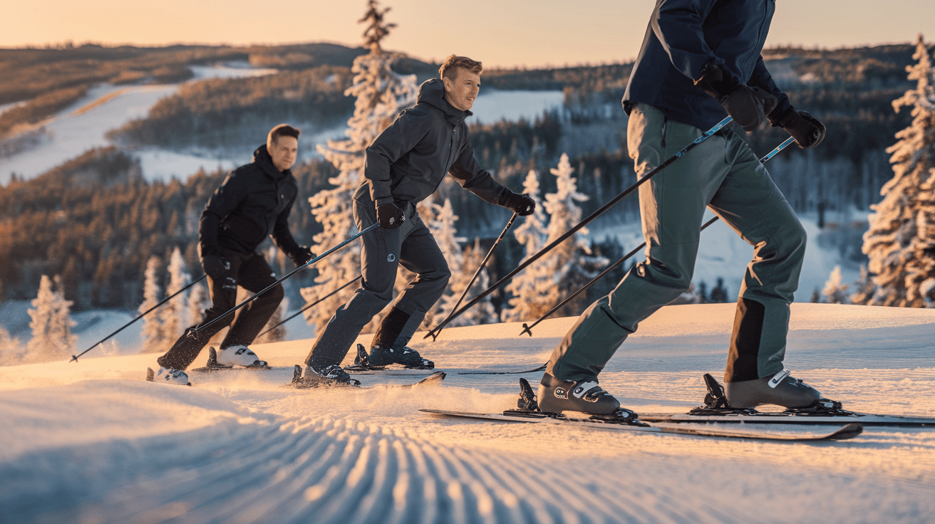 Billede der illustrerer bedste skibukser herre - friluftsliv og udstyr