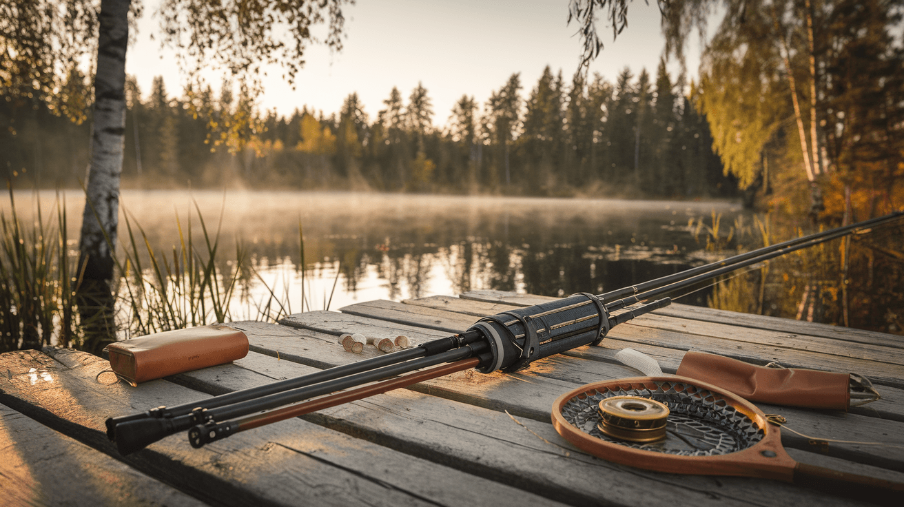 Billede der illustrerer bedste rejse fiskestang - friluftsliv og udstyr