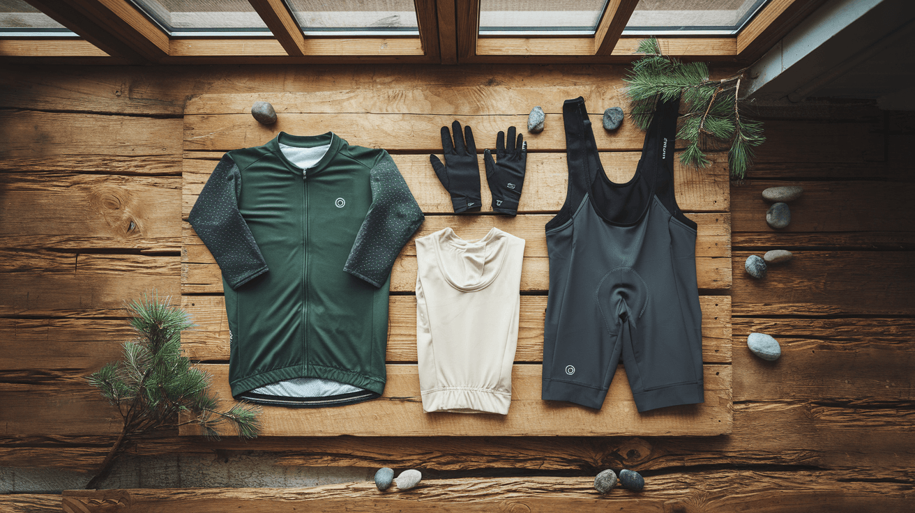 Billede der illustrerer bedste cykeltøj - friluftsliv og udstyr