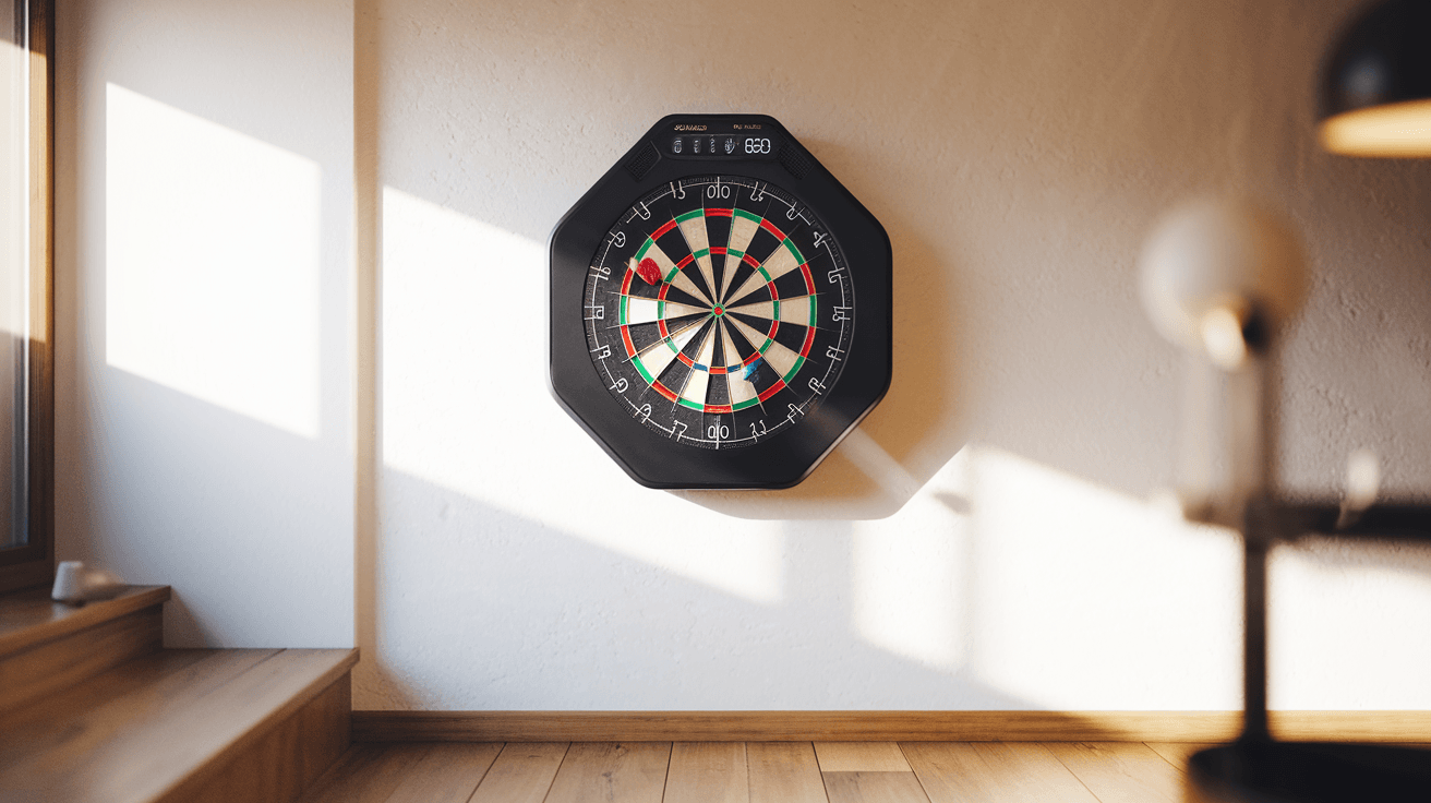 Billede der illustrerer bedste elektronisk dartskive