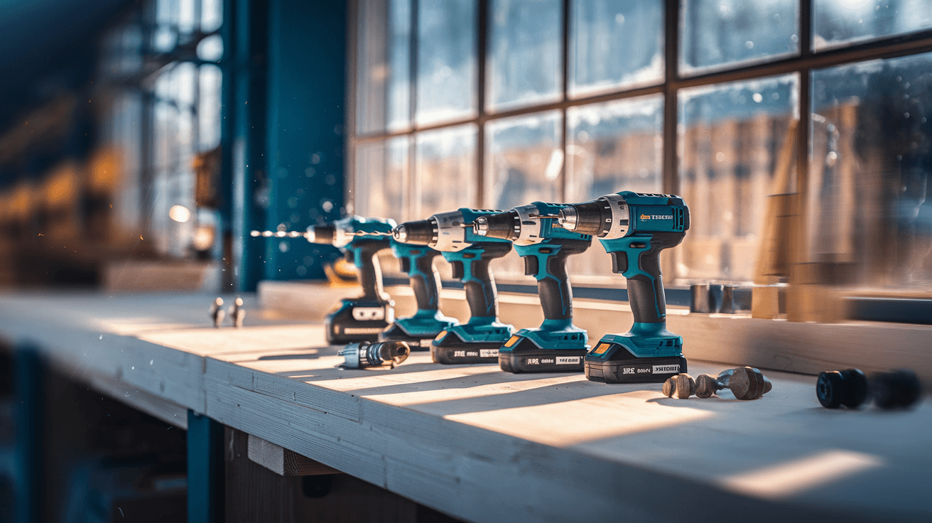 Billede der illustrerer bedste boremaskine