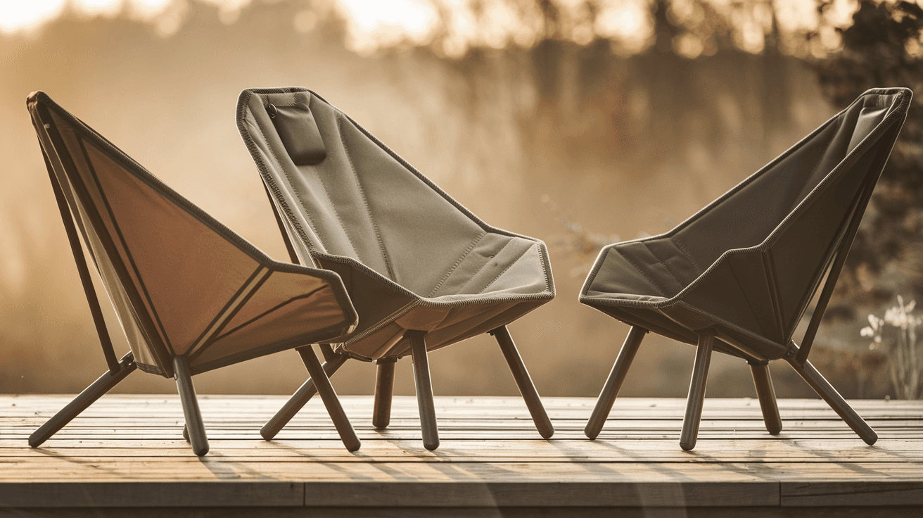 Billede der illustrerer bedste campingstol