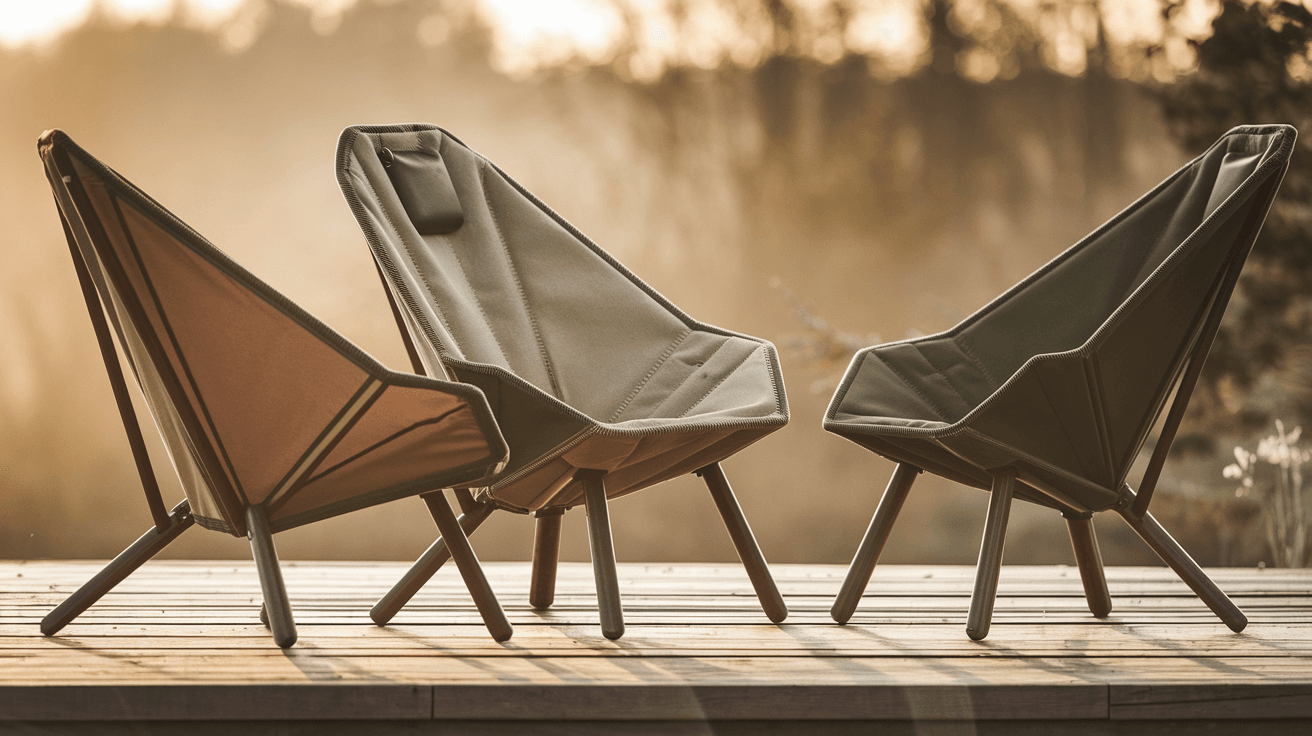 Billede der illustrerer bedste campingstol