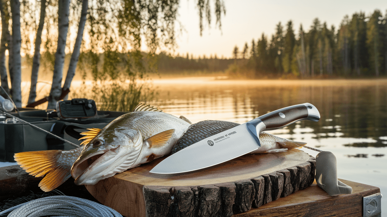 Billede der illustrerer bedste filetkniv til fisk - friluftsliv og udstyr