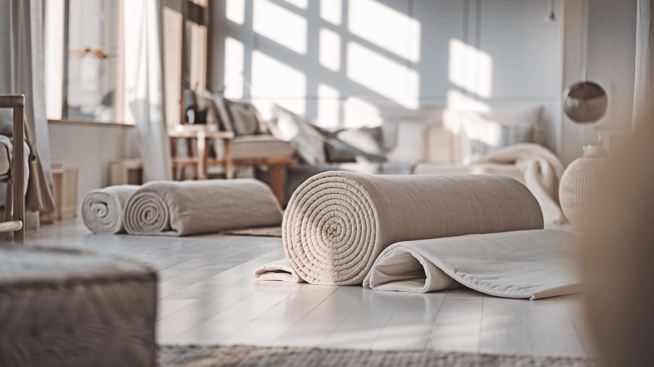 Billede der illustrerer bedste rullemadras