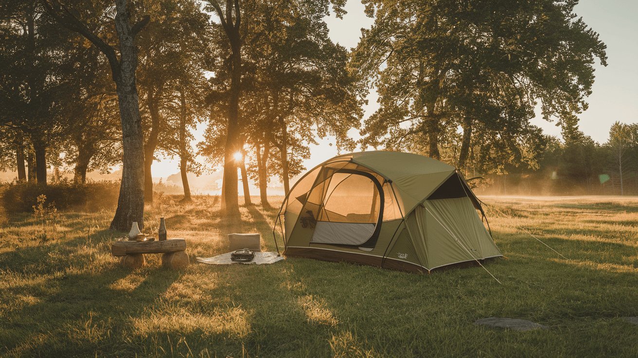 Billede der illustrerer bedste personers telt test - camping og telt