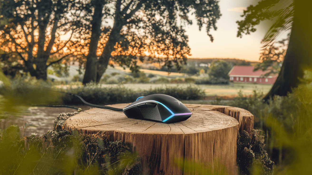 Billede der illustrerer bedste gamer mus