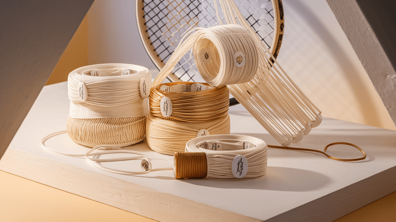 Billede der illustrerer bedste tennisstrenge