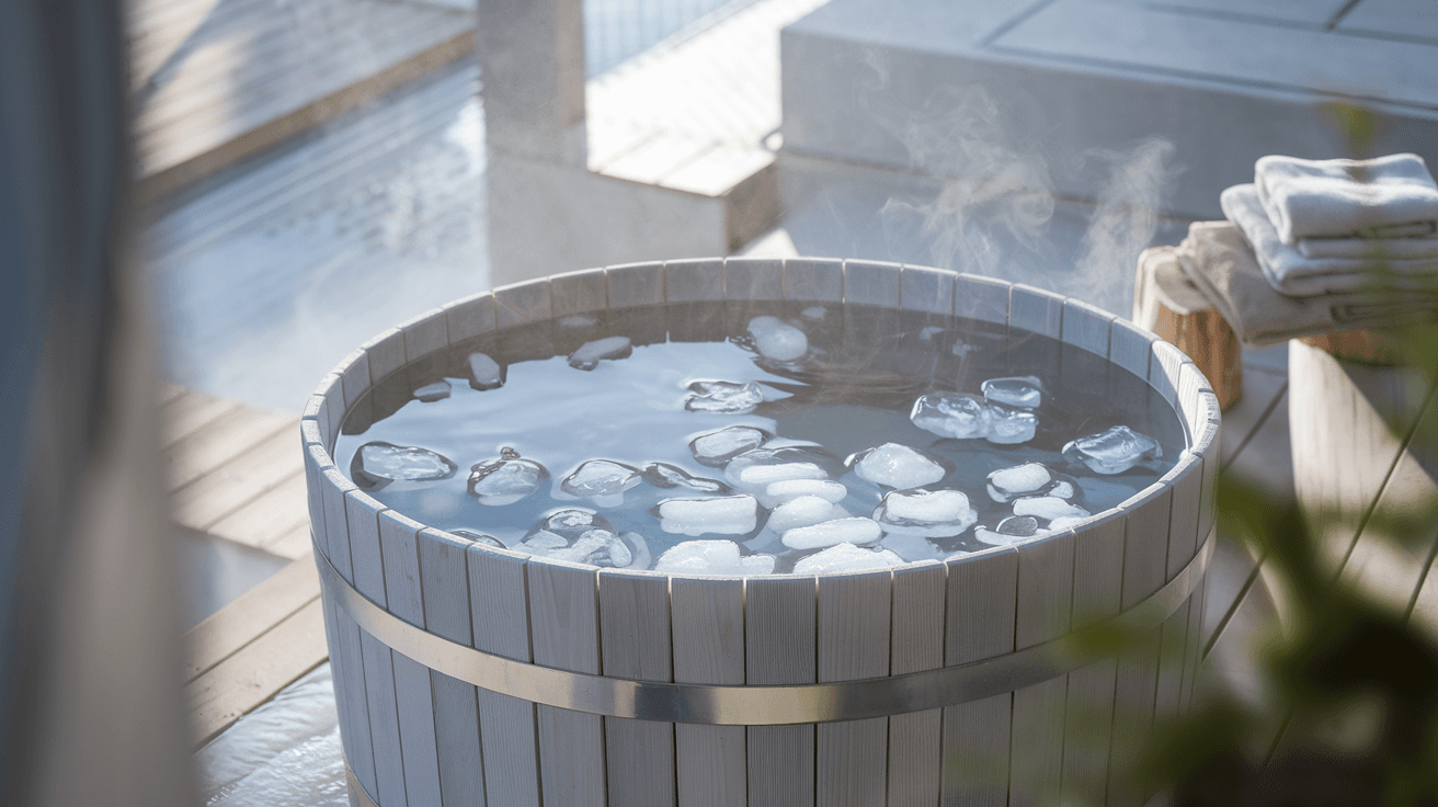 Billede der illustrerer bedste isbad