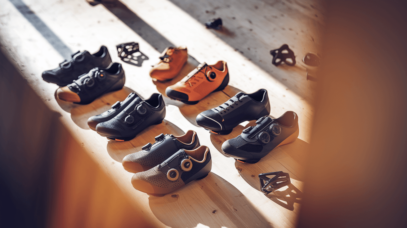 Billede der illustrerer bedste cykelsko