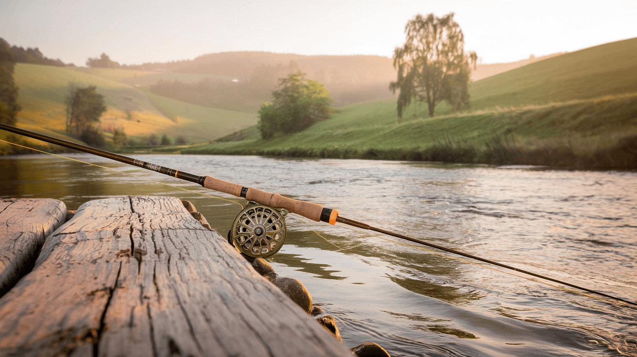 Billede der illustrerer bedste fluestang - friluftsliv og udstyr