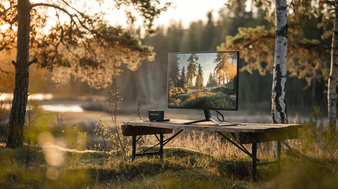 Billede der illustrerer bedste gaming skærm