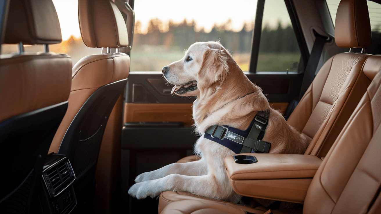 Billede der illustrerer bedste autostol til hund