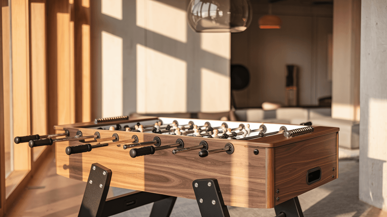 Billede der illustrerer bedste bordfodboldbord