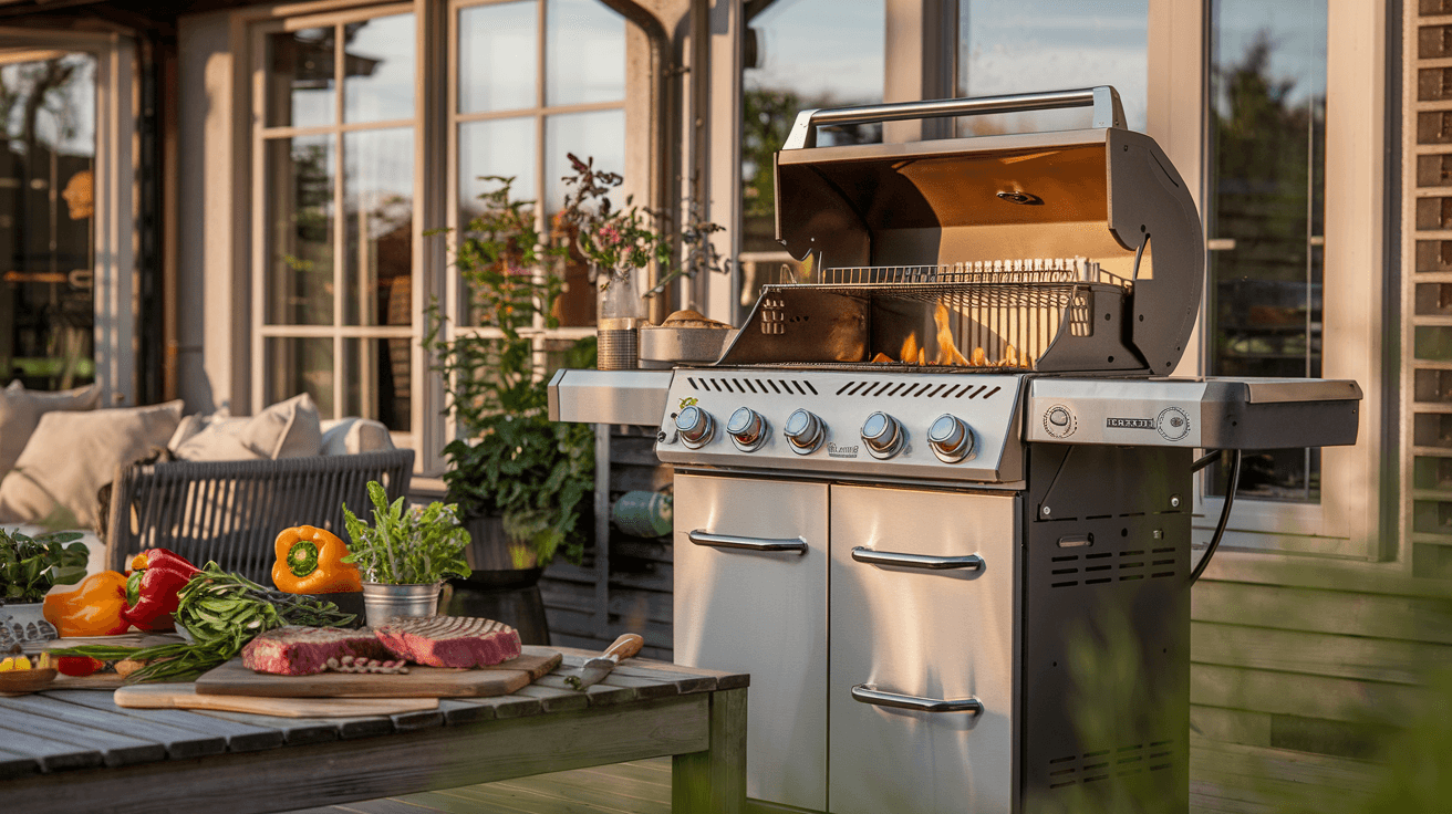 Billede der illustrerer bedste gasgrill