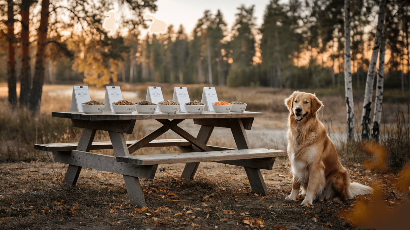 Billede der illustrerer bedste hundefoder test bedst