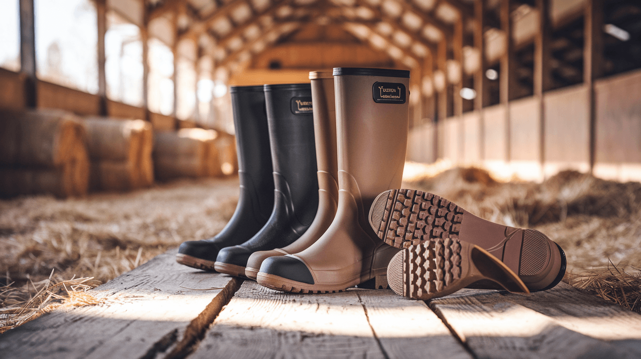 Billede der illustrerer bedste staldstøvler