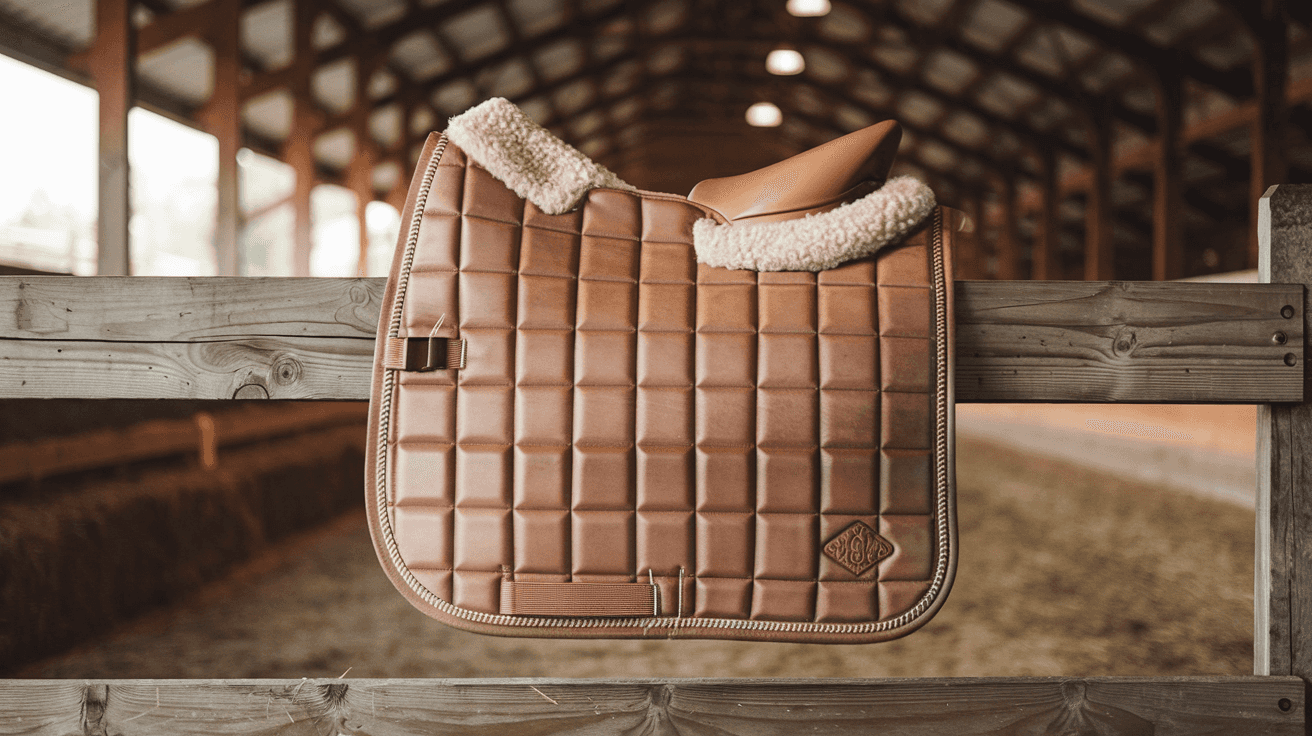 Billede der illustrerer bedste bareback pad