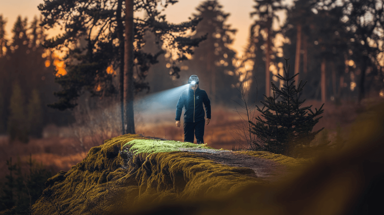 Billede der illustrerer bedste genopladelig pandelampe - friluftsliv og udstyr