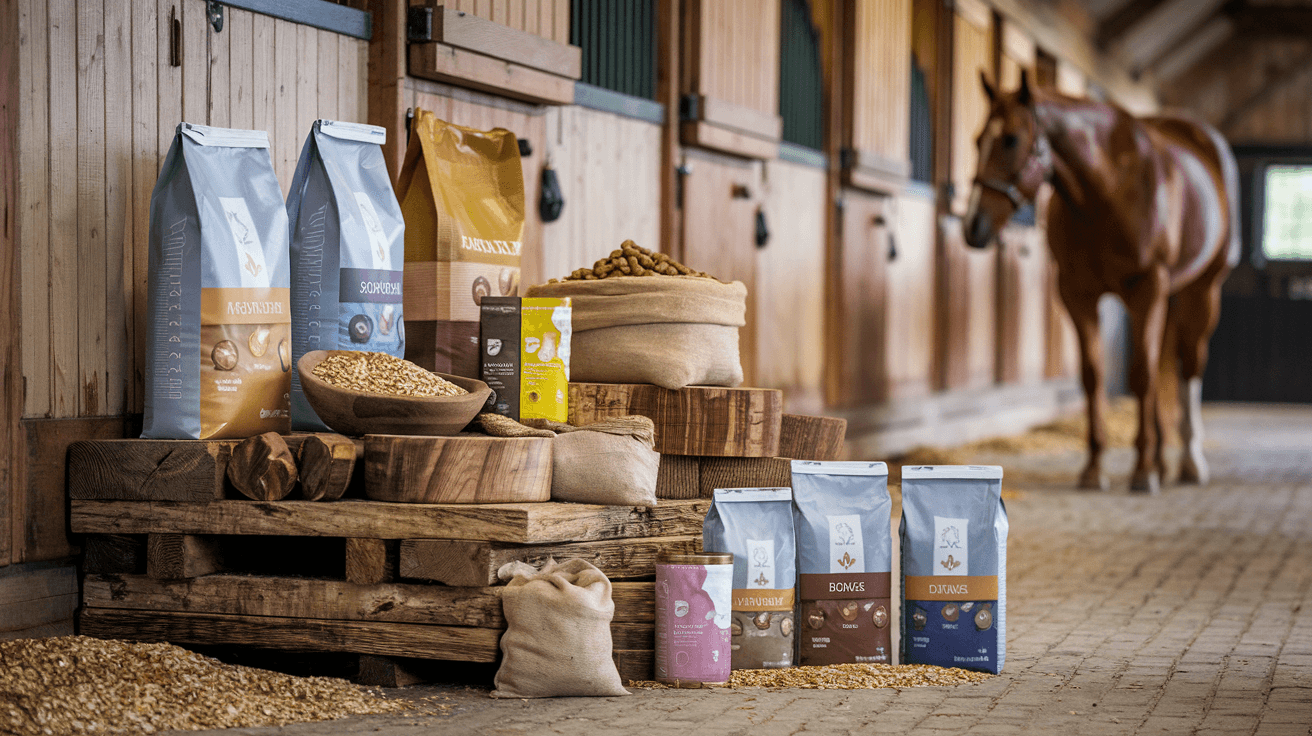 Billede der illustrerer bedste hestefoder