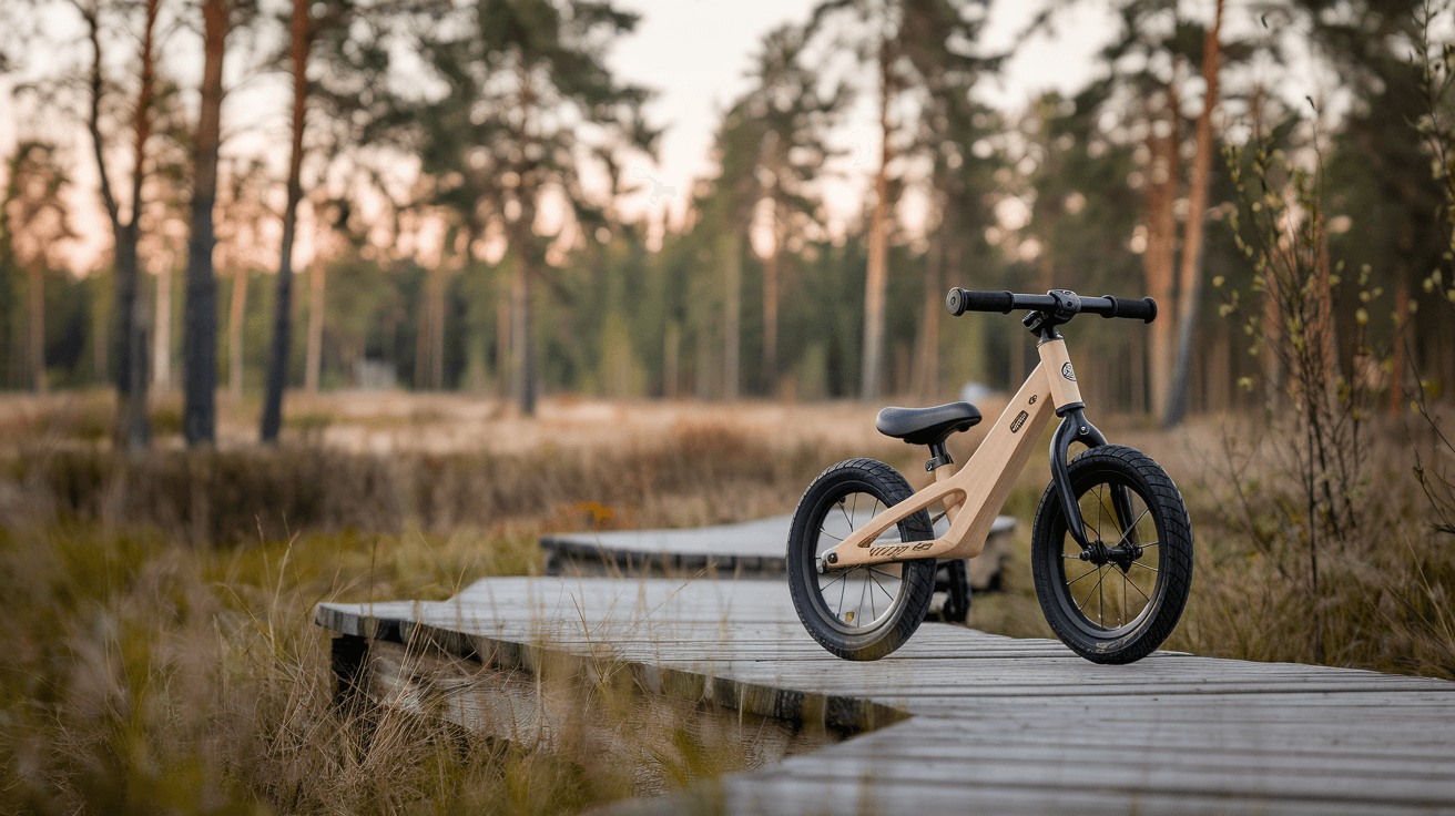 Billede der illustrerer bedste løbecykel - friluftsliv og udstyr