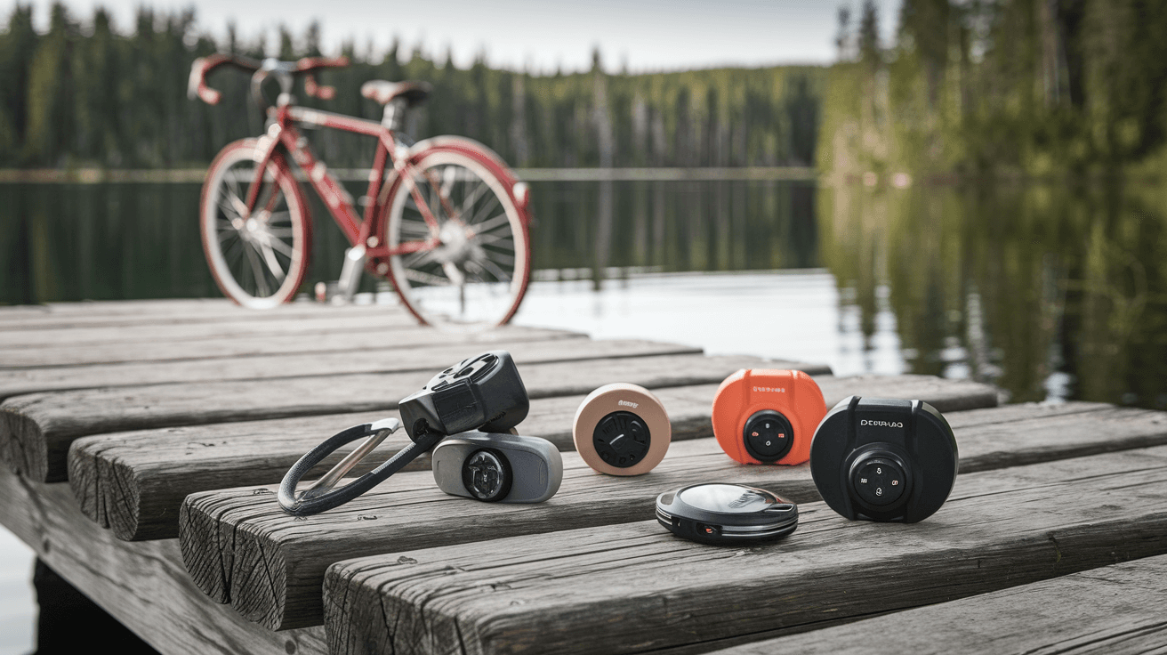 Billede der illustrerer bedste cykellås med alarm - friluftsliv og udstyr