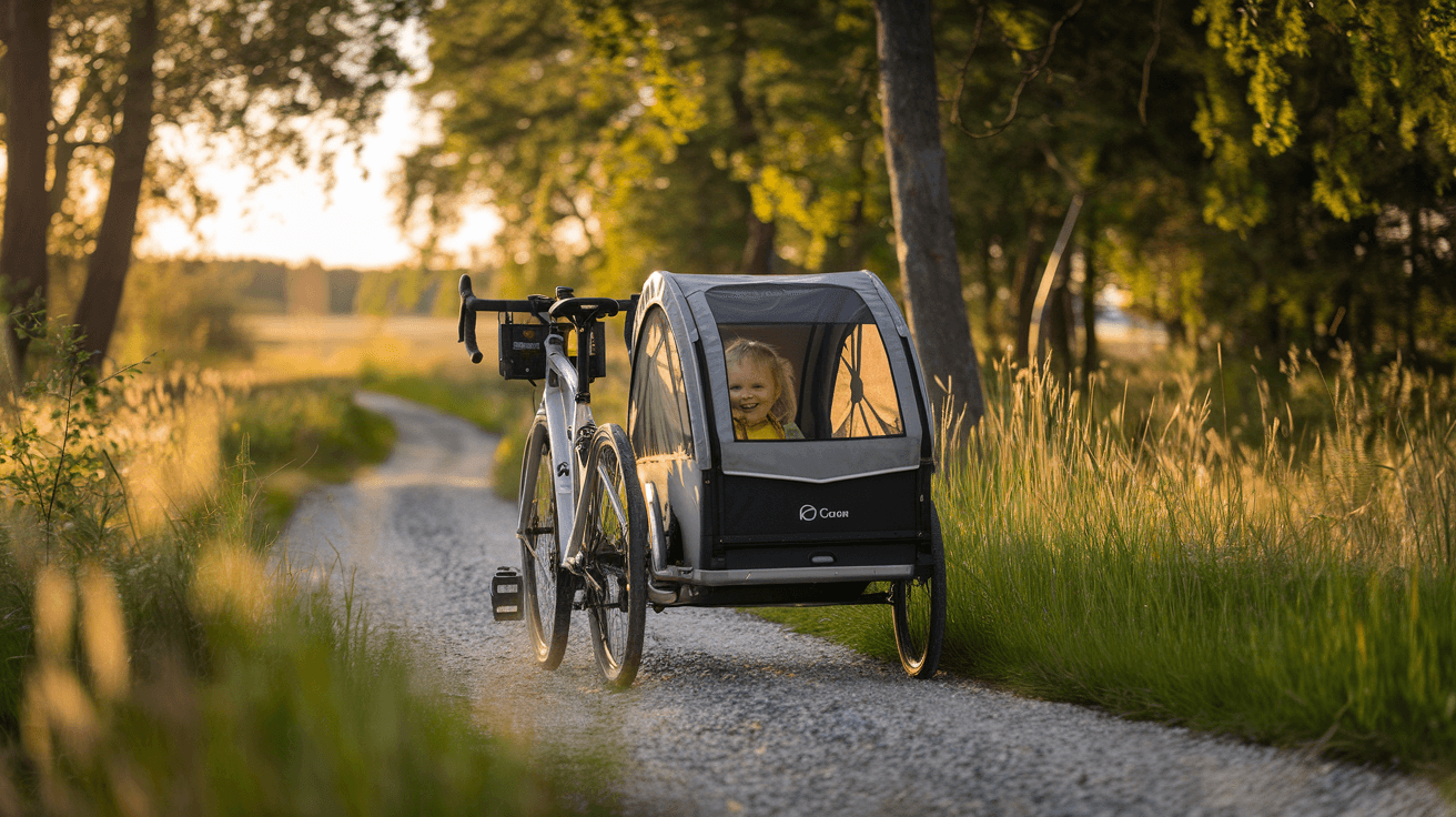 Billede der illustrerer bedste cykelanhænger - friluftsliv og udstyr