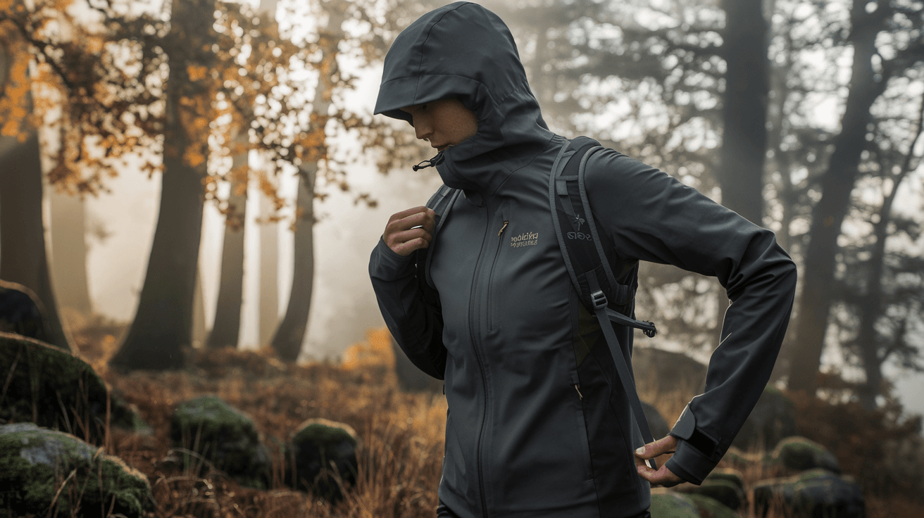 Billede der illustrerer bedste softshell jakke - friluftsliv og udstyr