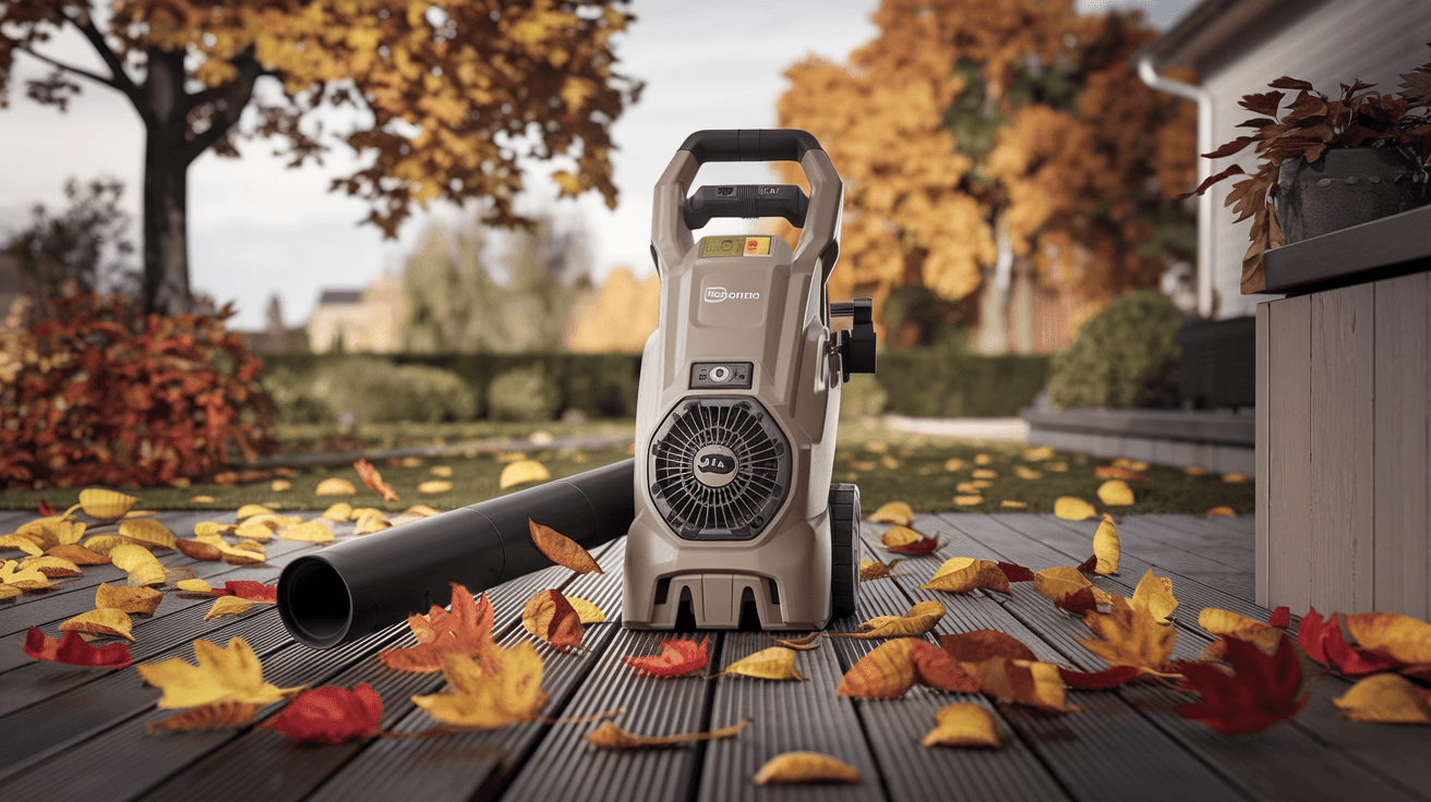 Billede der illustrerer bedste løvblæser