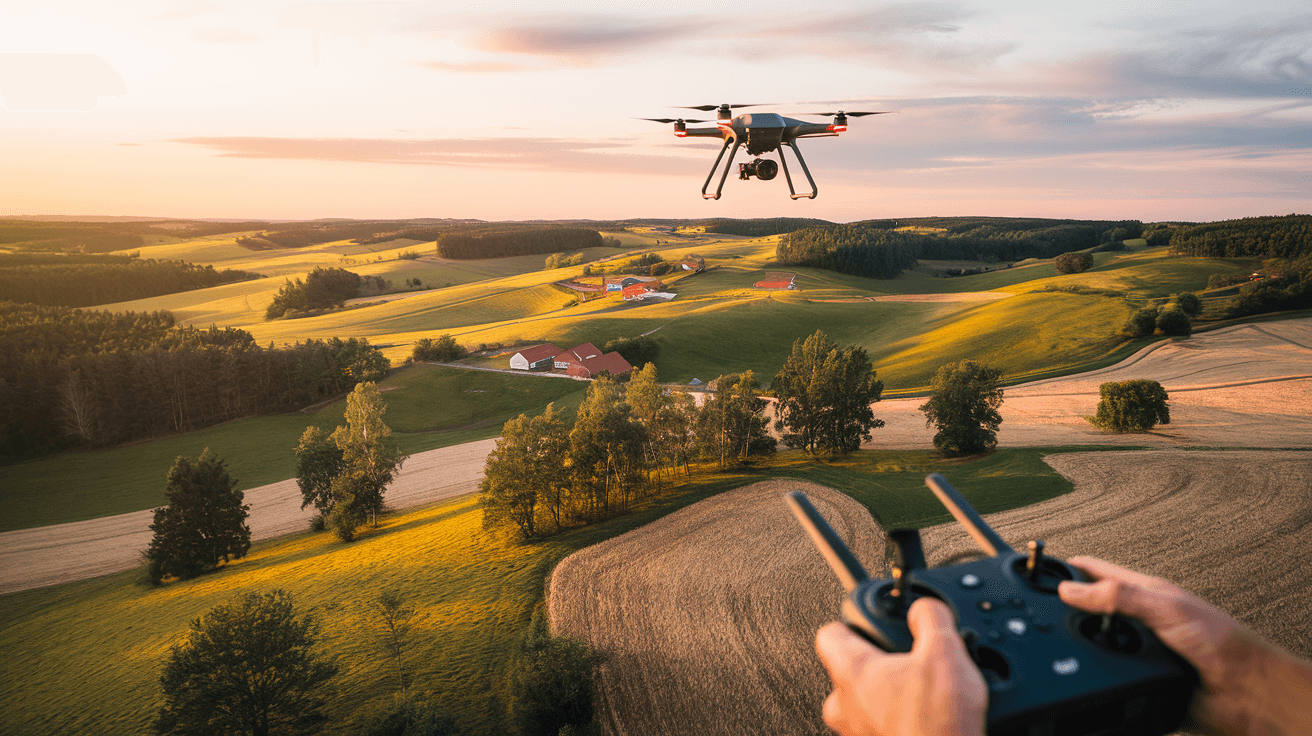 Billede der illustrerer bedste drone med kamera - friluftsliv og udstyr