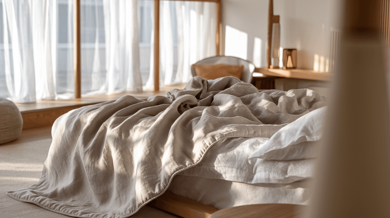 Billede der illustrerer bedste tyngdetæppe