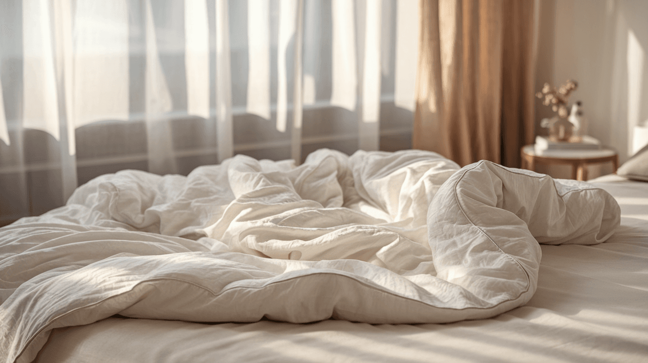 Billede der illustrerer bedste kølende dyne