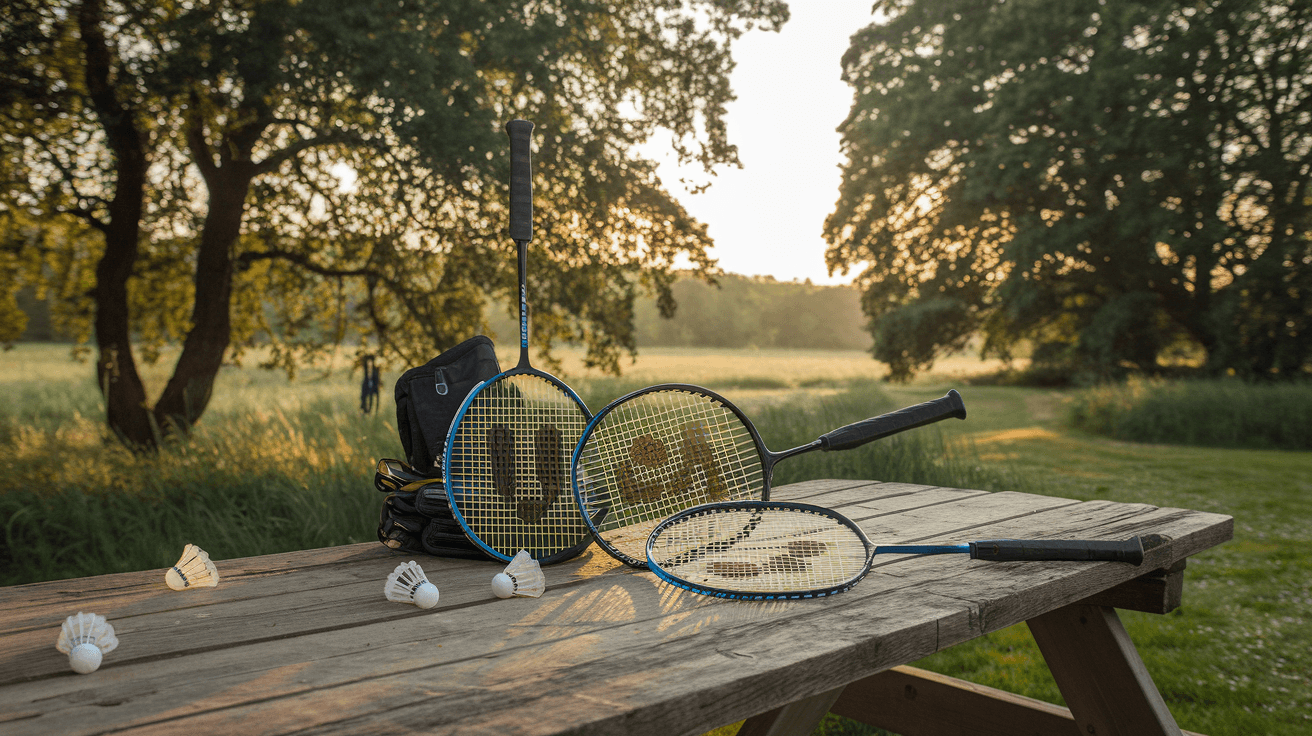 Billede der illustrerer bedste badminton ketcher