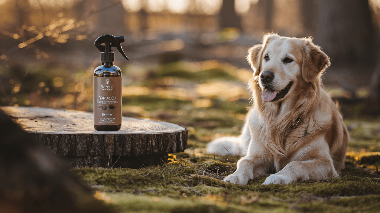 Billede der illustrerer bedste loppemiddel til hund