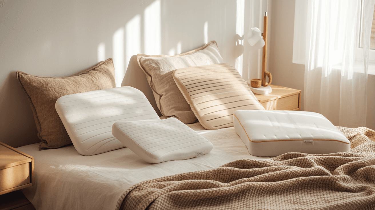 Billede der illustrerer bedste ergonomiske hovedpude