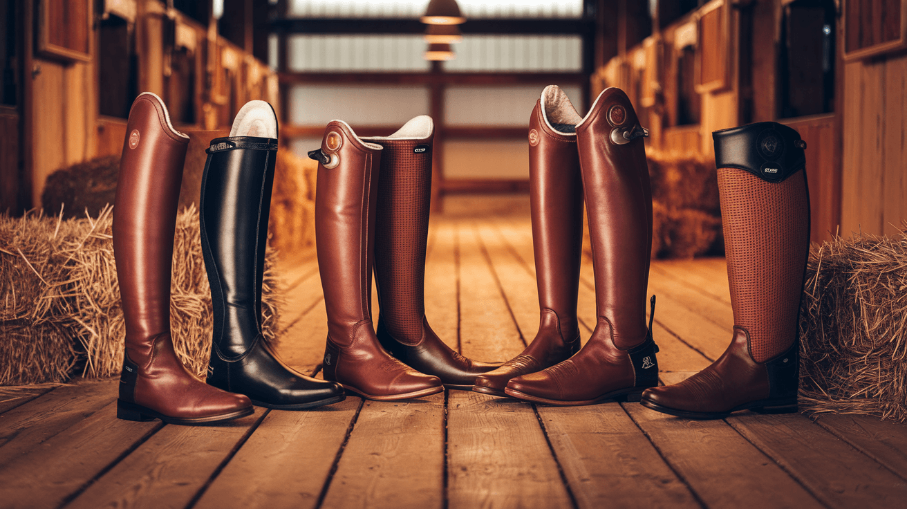 Billede der illustrerer bedste termoridestøvler