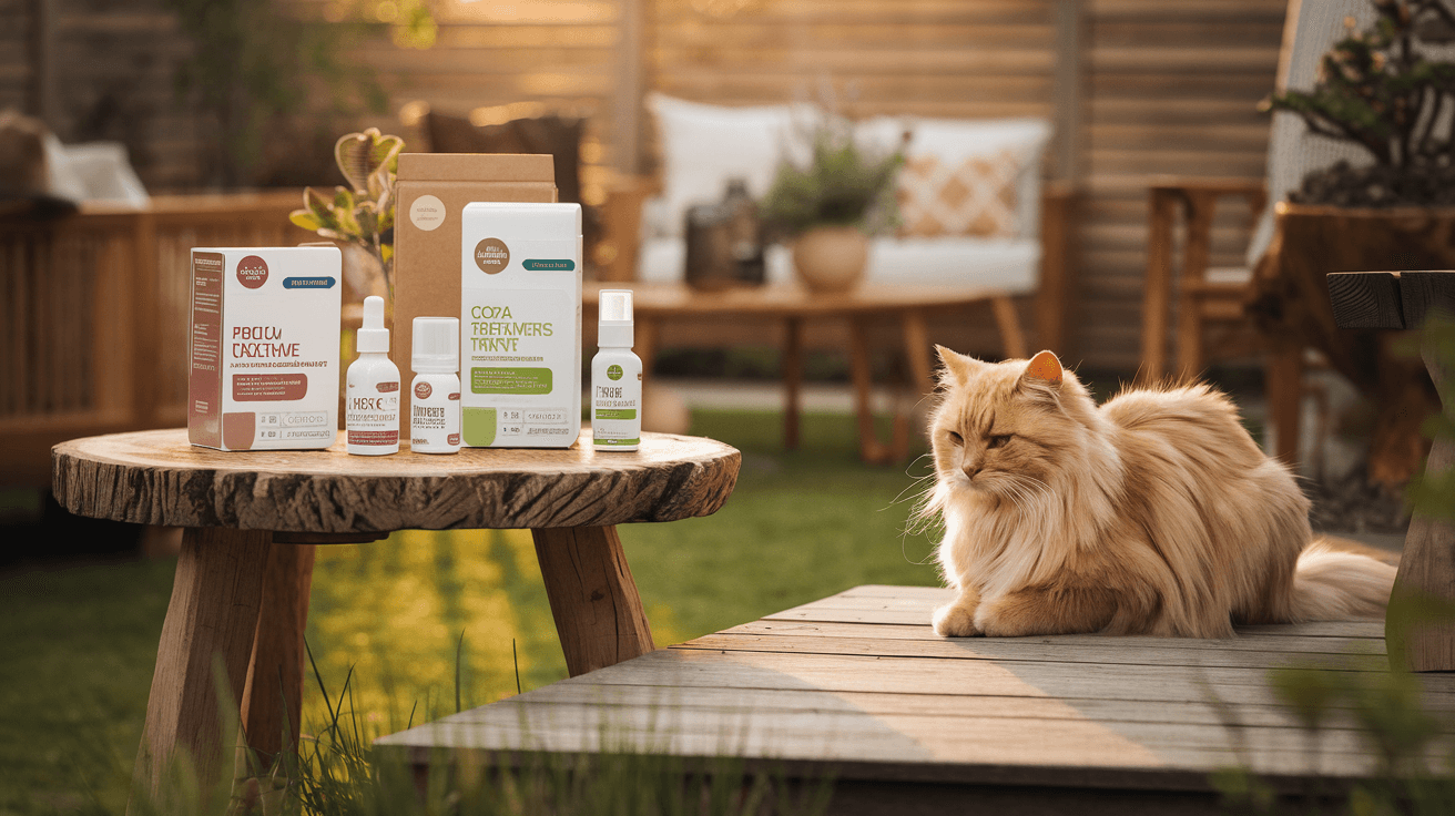 Billede der illustrerer bedste loppemiddel kat